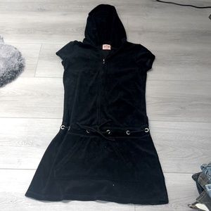 Juicy Couture Terry cloth drawstring dress